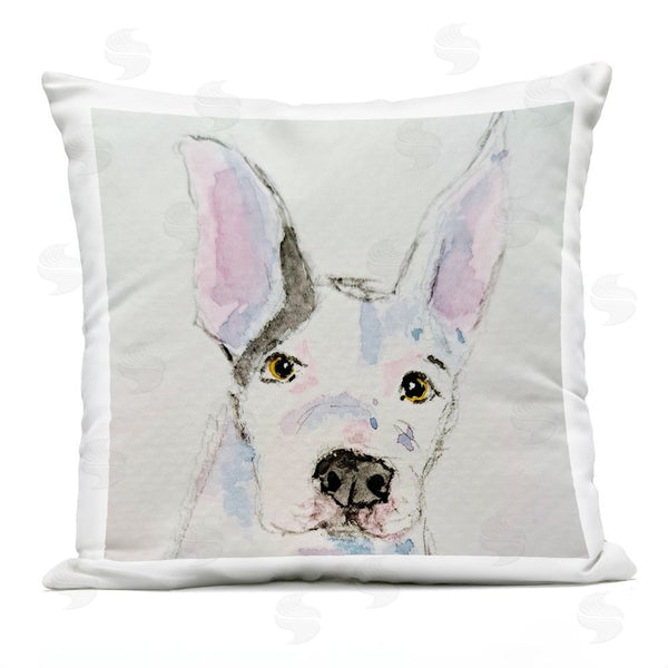 Stupell Industries Tatiana Roberts | Pit Bull Dog Sketch Printed Throw Pillow