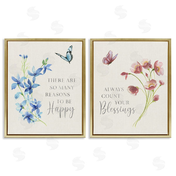 Stupell Industries Tava Studios | Inspiring Words With Florals