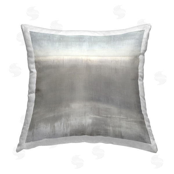 stupell industries Taylor Hamilton | Industrial Grey Abstraction Printed Throw Pillow