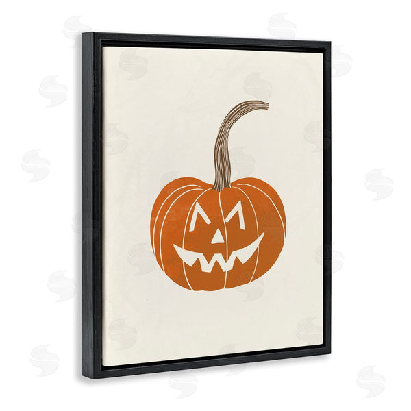 Stupell Industries Taylor Shannon Designs | Casual Jack-o-Lantern Smile Wall Art