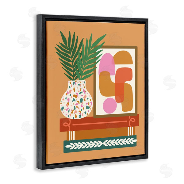 Stupell Industries Taylor Shannon Designs | Ceramic Glass Twig Vessel Wreathed Furniture Modern Ornaments Wall Art