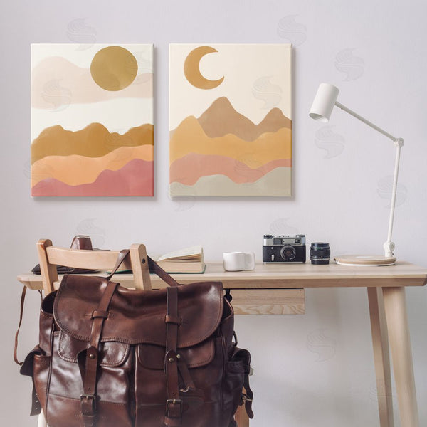 Stupell Industries Taylor Shannon Designs | Daily Outdoor Desert Landscape Terracotta Wall Art