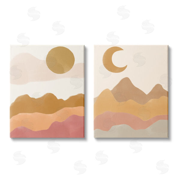 stupell industries Taylor Shannon Designs | Daily Outdoor Desert Landscape Terracotta Wall Art