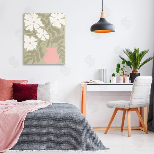 Stupell Industries Taylor Shannon Designs | Funky Pastel Florals Wall Art