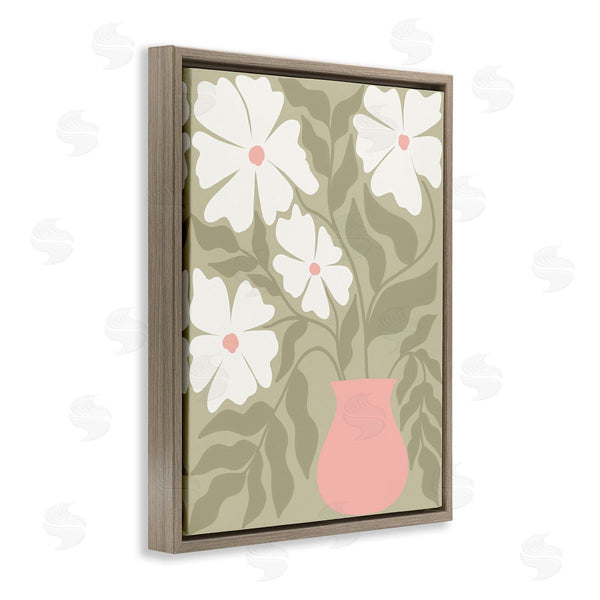 Stupell Industries Taylor Shannon Designs | Funky Pastel Florals Wall Art