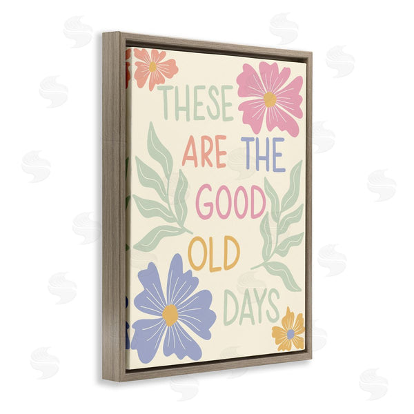 Stupell Industries Taylor Shannon Designs | Good Old Days With Modern Florals