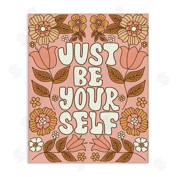 stupell industries Taylor Shannon Designs | Groovy Be Yourself Wall Art