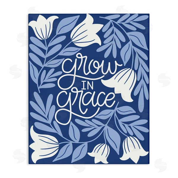stupell industries Taylor Shannon Designs | Grow in Grace Florals Wall Art