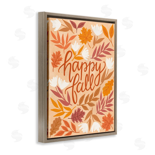 Stupell Industries Taylor Shannon Designs | Happy Fall On Leaves