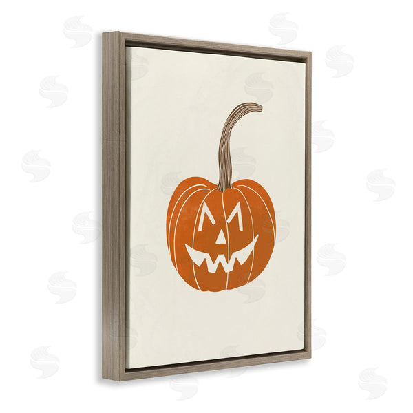 Stupell Industries Taylor Shannon Designs | Happy Jack-o-Lantern Smile Wall Art