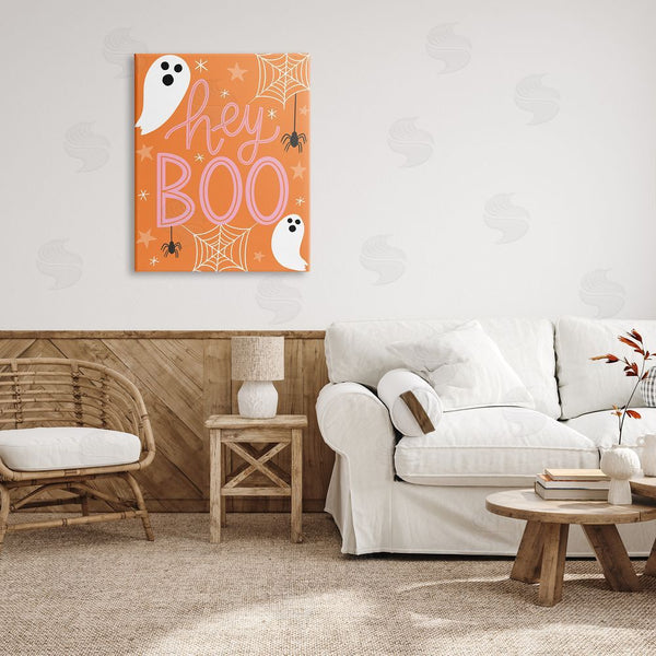 Stupell Industries Taylor Shannon Designs | Hey Boo Halloween Ghosts Wall Art