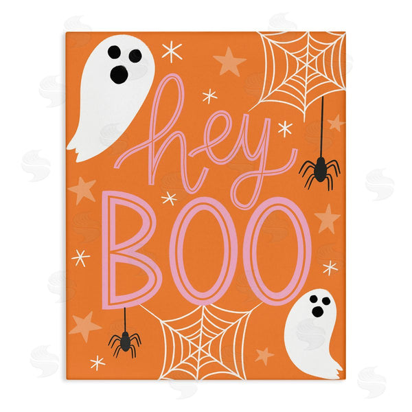 stupell industries Taylor Shannon Designs | Hey Boo Halloween Ghosts Wall Art