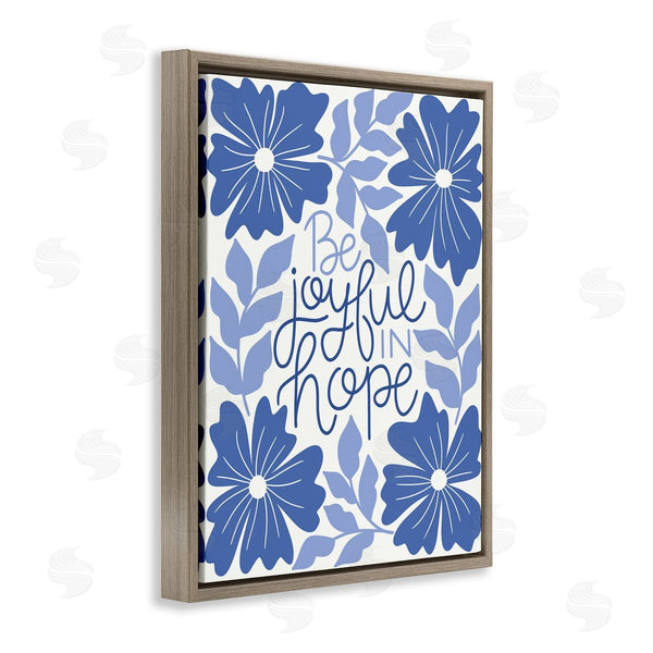 Stupell Industries Taylor Shannon Designs | Joyful In Hope Florals Wall Art