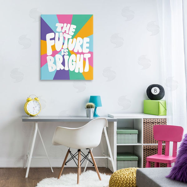 Stupell Industries Taylor Shannon Designs | Retro Future Is Bright Wall Art