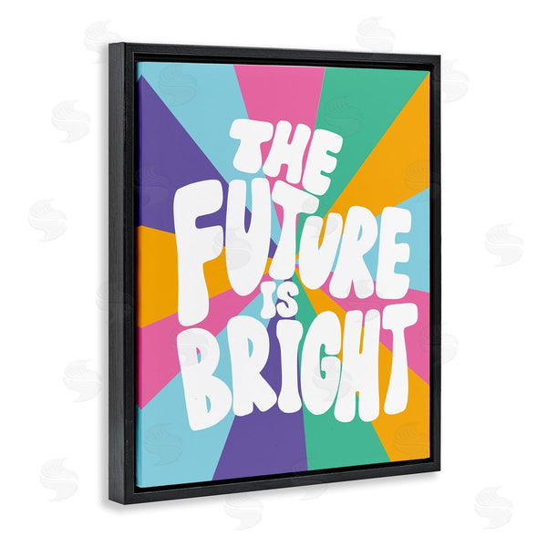 Stupell Industries Taylor Shannon Designs | Retro Future Is Bright Wall Art