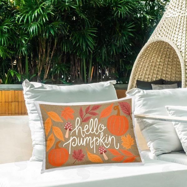 Stupell Industries Taylor Shannon Designs | Rustic Hello Pumpkin