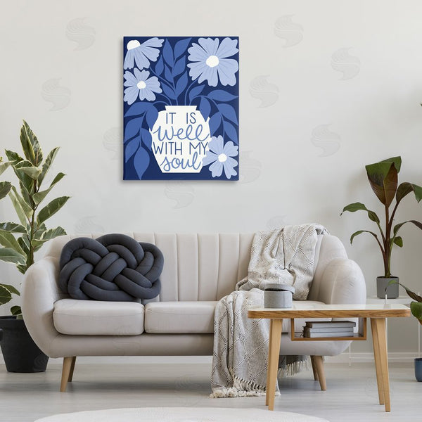 Stupell Industries Taylor Shannon Designs | Well With My Soul Florals Wall Art