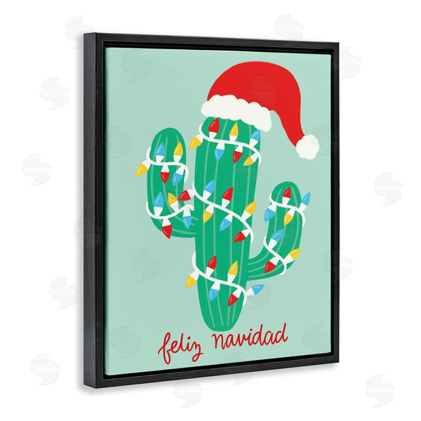 Stupell Industries Taylor Shannon Designs | Western Christmas Cactus