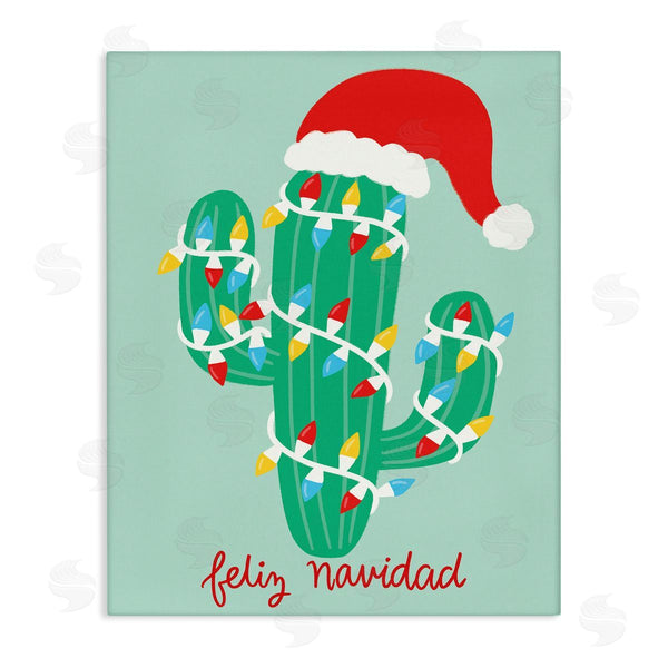 stupell industries Taylor Shannon Designs | Western Christmas Cactus