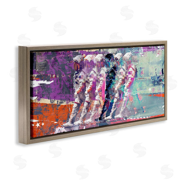 Stupell Industries Teis Albers | Abstract Astronaut Collage