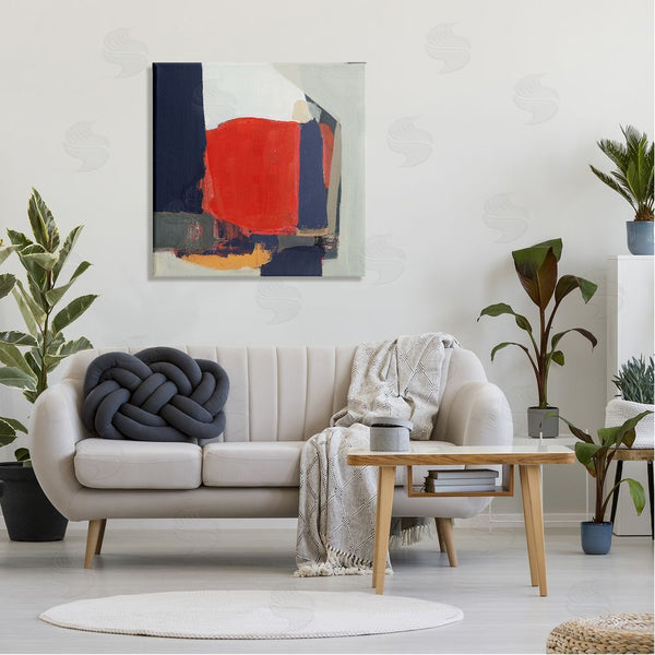 Stupell Industries Terri Burris | Primary Blocked Geometric Shapes Wall Art