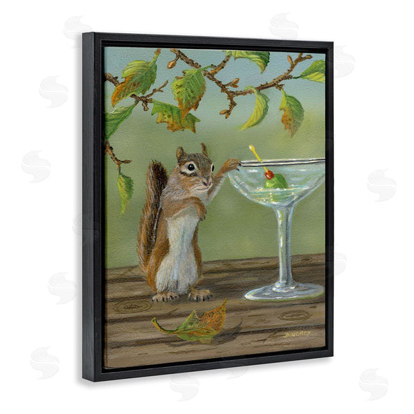 Stupell Industries Terry Doughty | Happy Hour Chipmunk