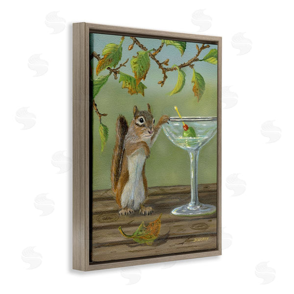 Stupell Industries Terry Doughty | Happy Hour Chipmunk