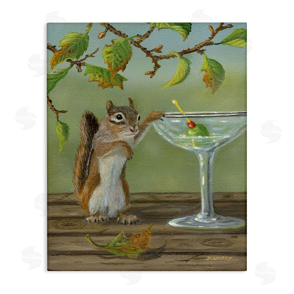 stupell industries Terry Doughty | Happy Hour Chipmunk