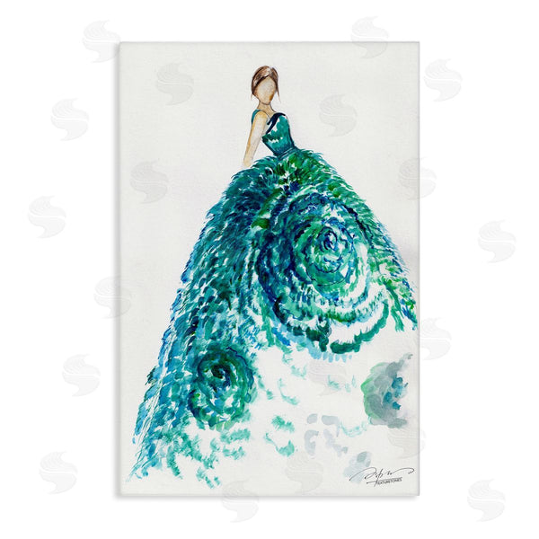 stupell industries Texturetones | Blossom Impression Ballgown Wall Art