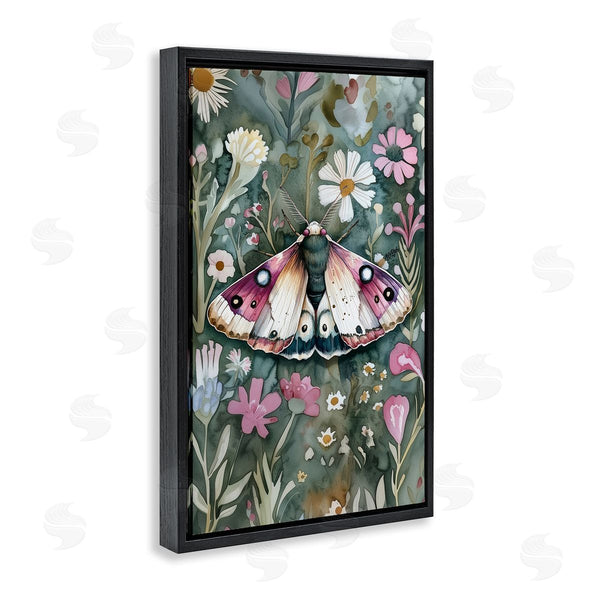 Stupell Industries The Dutch Lady | Beautiful Moth Over Florals