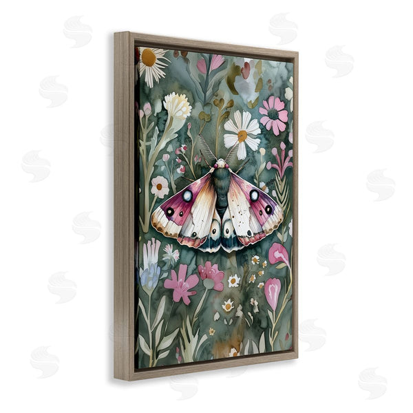 Stupell Industries The Dutch Lady | Beautiful Moth Over Florals