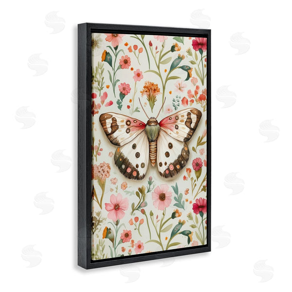 Stupell Industries The Dutch Lady | Botanical Butterfly On Florals