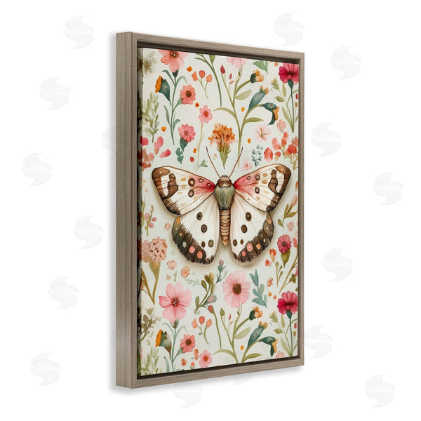 Stupell Industries The Dutch Lady | Botanical Butterfly On Florals