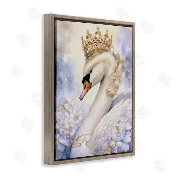 Stupell Industries The Dutch Lady | Elegant Princess Swan Wall Art