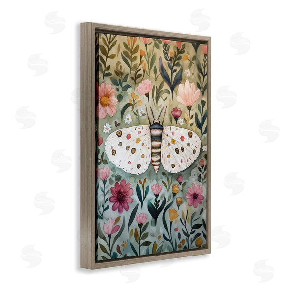 Stupell Industries The Dutch Lady | Flower Speckled Moth Wings