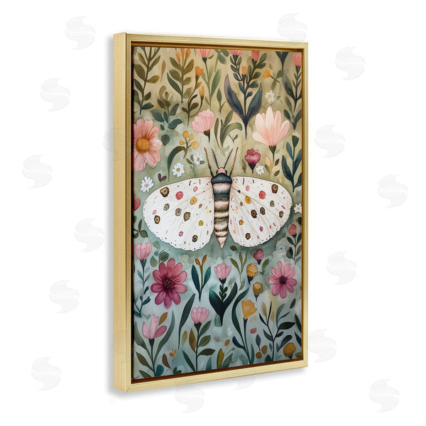 Stupell Industries The Dutch Lady | Flower Speckled Moth Wings