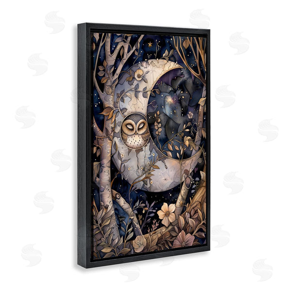 Stupell Industries The Dutch Lady | Moon Owl Sleeping