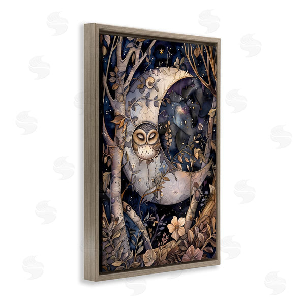 Stupell Industries The Dutch Lady | Moon Owl Sleeping