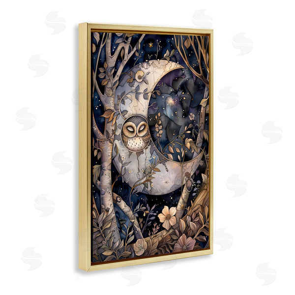 Stupell Industries The Dutch Lady | Moon Owl Sleeping