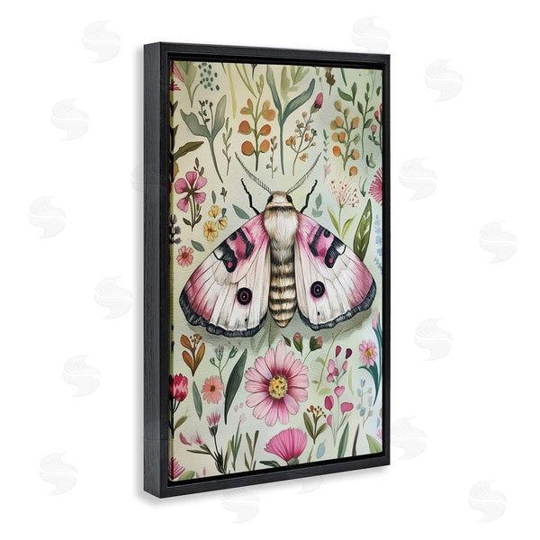 Stupell Industries The Dutch Lady | Moth Over Floral Herbs