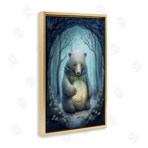 Stupell Industries The Dutch Lady | Mystic Brown Bear