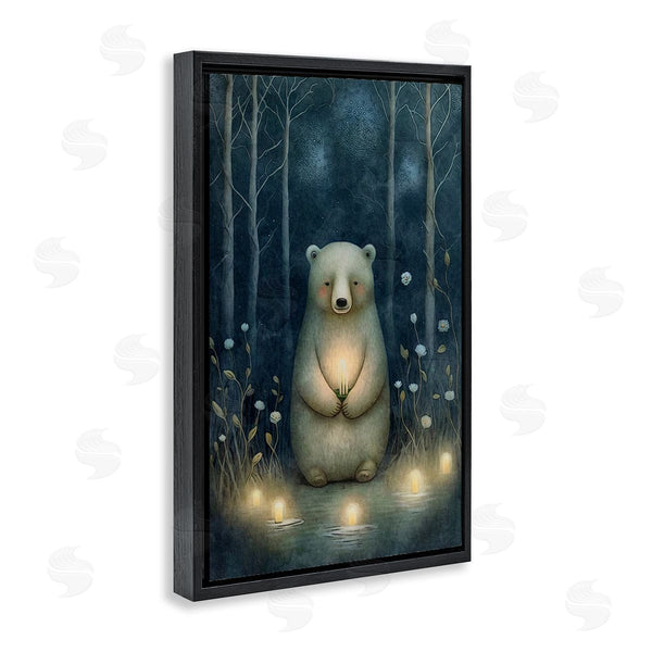 Stupell Industries The Dutch Lady | Mystic Polar Bear Wall Art