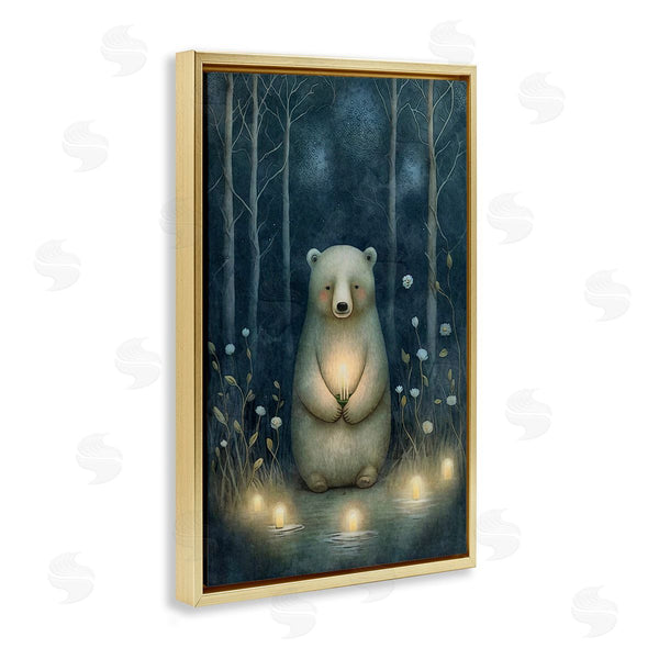 Stupell Industries The Dutch Lady | Mystic Polar Bear Wall Art