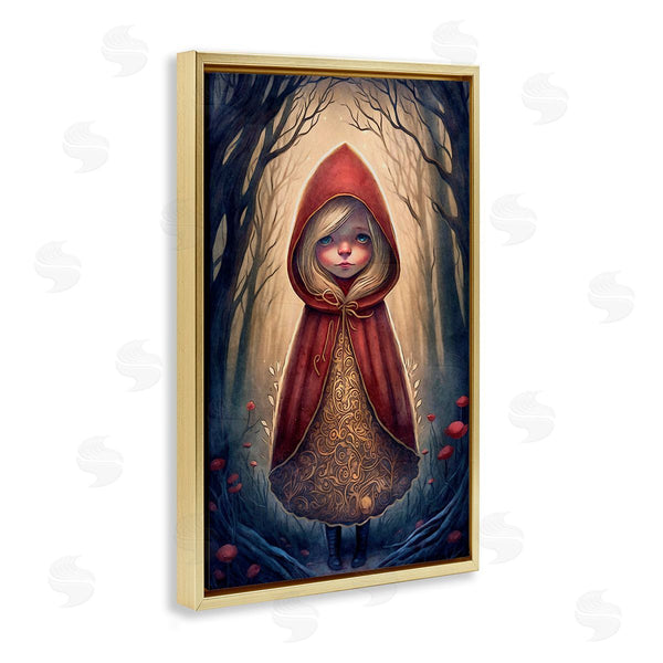 Stupell Industries The Dutch Lady | Mystic Red Riding Hood Wall Art