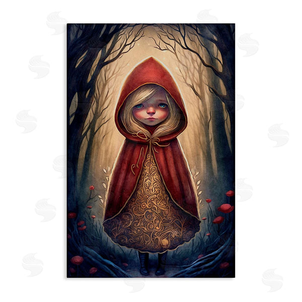 stupell industries The Dutch Lady | Mystic Red Riding Hood Wall Art