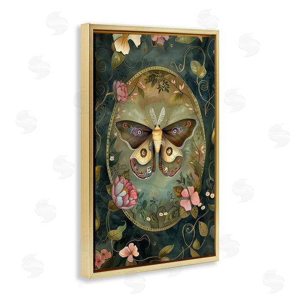 Stupell Industries The Dutch Lady | Ornate Victorian Moth
