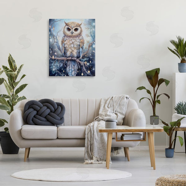 Stupell Industries The Dutch Lady | Owl On Twinkling Branch Wall Art