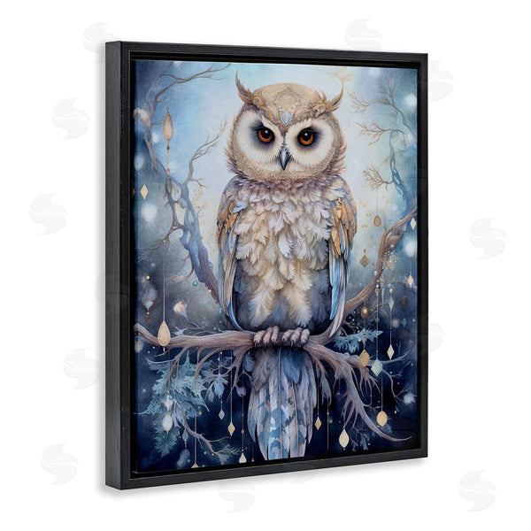 Stupell Industries The Dutch Lady | Owl On Twinkling Branch Wall Art