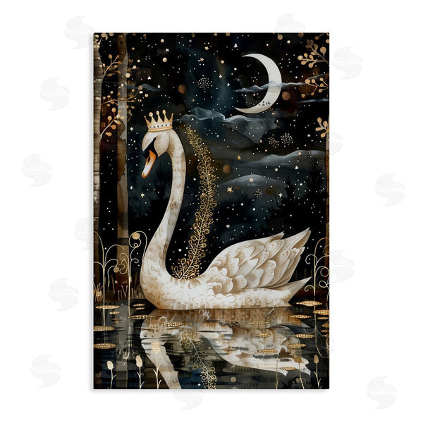 stupell industries The Dutch Lady | Regal Swan Moonlight