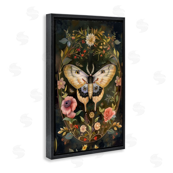 Stupell Industries The Dutch Lady | Victorian Botanicals & Moth